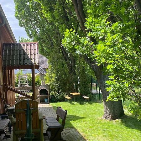 Jagdhaus Auf Dem Forsthof Mit Sauna Eckartsberga Εξωτερικό φωτογραφία