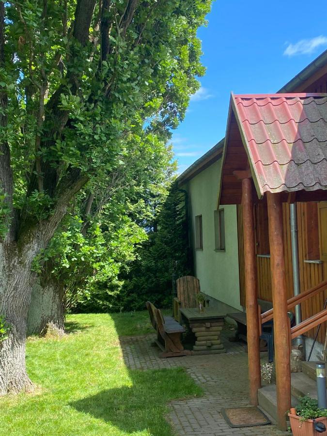 Jagdhaus Auf Dem Forsthof Mit Sauna Eckartsberga Εξωτερικό φωτογραφία