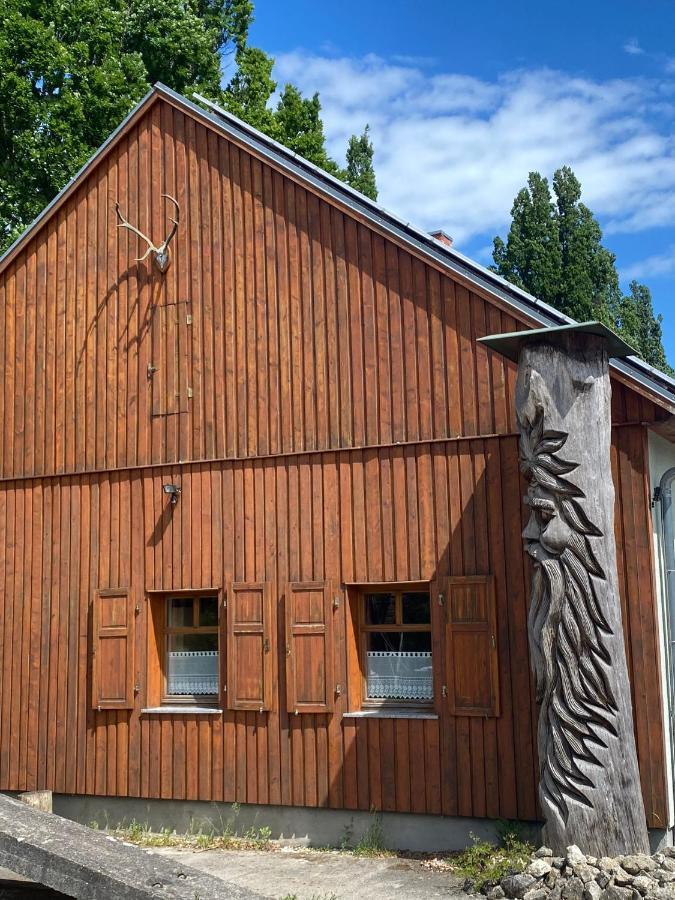 Jagdhaus Auf Dem Forsthof Mit Sauna Eckartsberga Εξωτερικό φωτογραφία